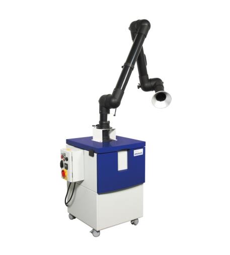 758Z100 	Mobile suction and filtration system with activated charcoal filter
